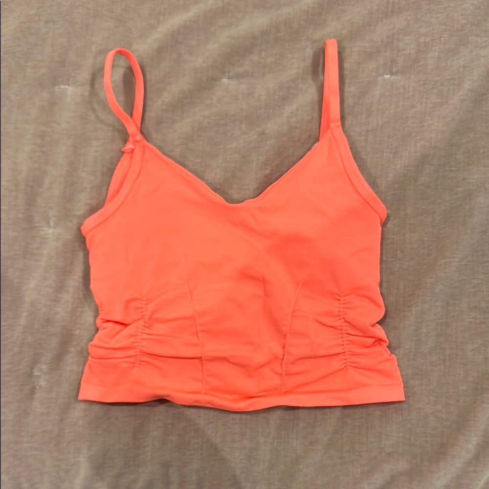 Free People Movement Coral Ruched Tank Top